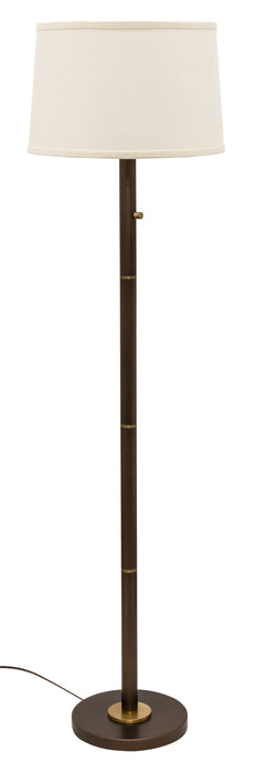 House of Troy RU703-CHB Three Light Floor Lamp, Chestnut Bronze