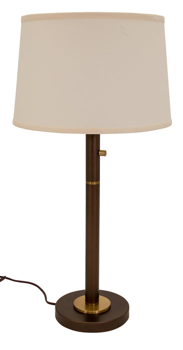 House of Troy RU750-CHB Three Light Table Lamp, Chestnut Bronze