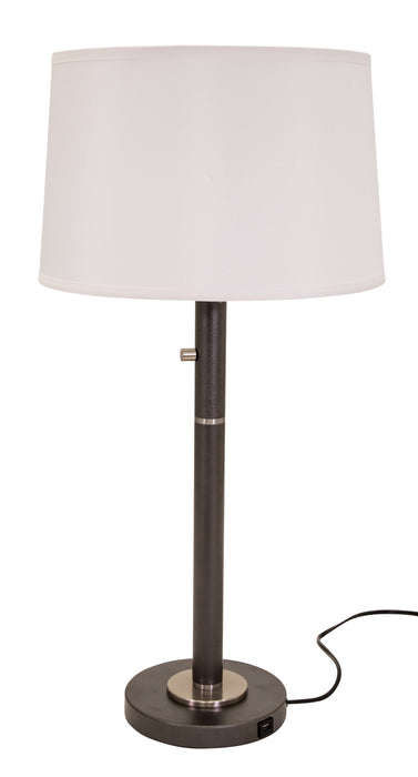 House of Troy RU750-GT Three Light Table Lamp, Granite
