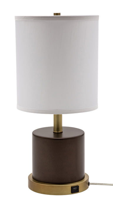 House of Troy RU752-CHB One Light Table Lamp, Chestnut Bronze