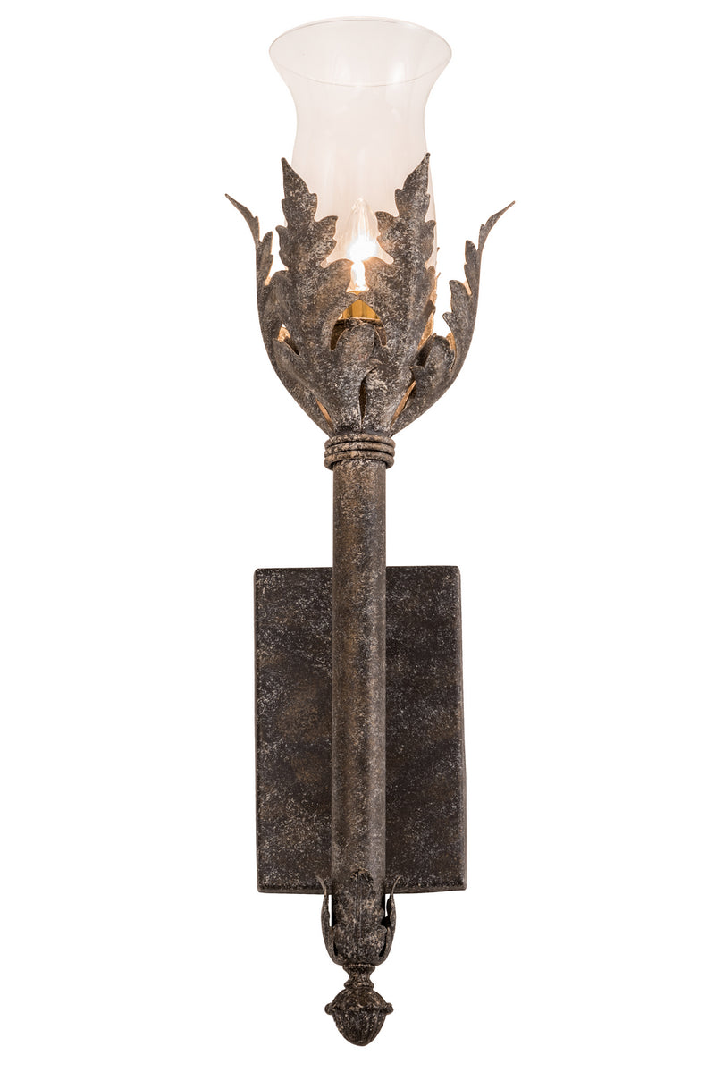Meyda Tiffany 120121 Six Light Wall Sconce, Ash