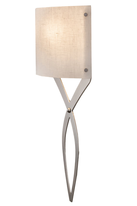 Meyda Tiffany 163760 Two Light Wall Sconce, Nickel