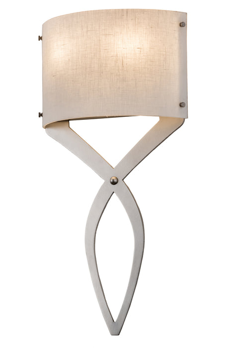 Meyda Tiffany 163760 Two Light Wall Sconce, Nickel