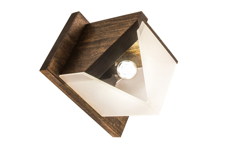 Meyda Tiffany 166454 One Light Mini Pendant, Black Metal,Natural Wood