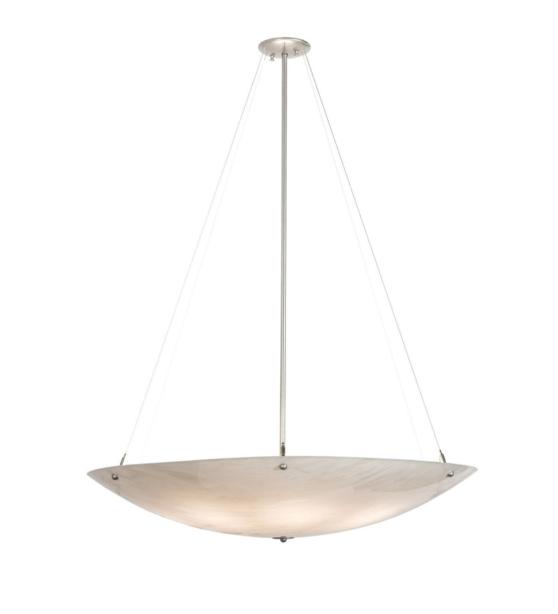 Meyda Tiffany 177539 Eight Light Pendant, Nickel