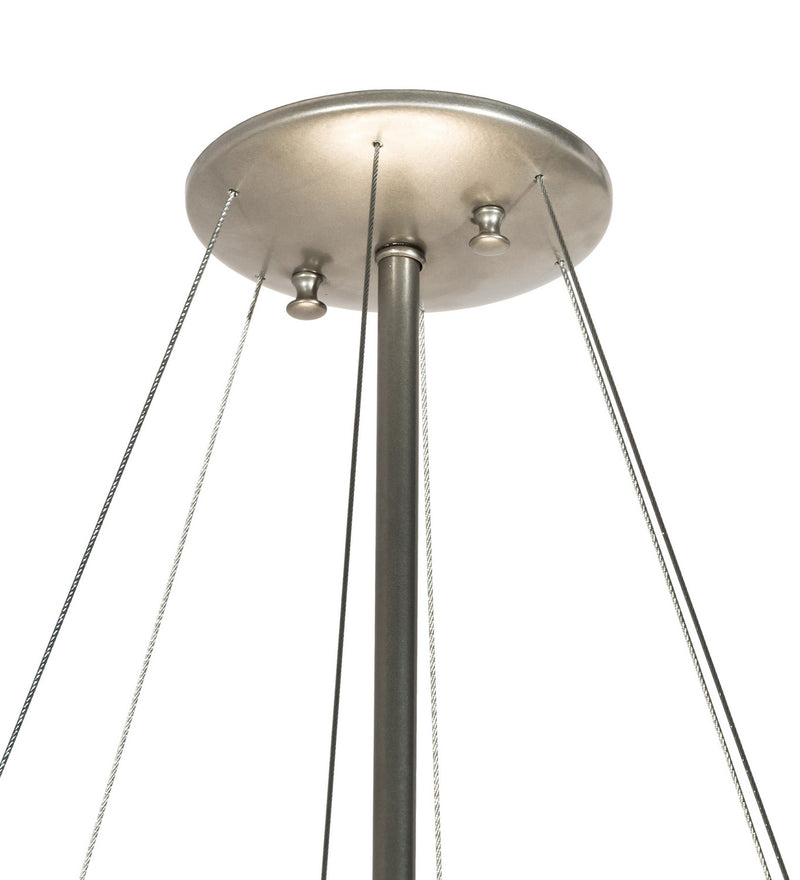 Meyda Tiffany 177539 Eight Light Pendant, Nickel