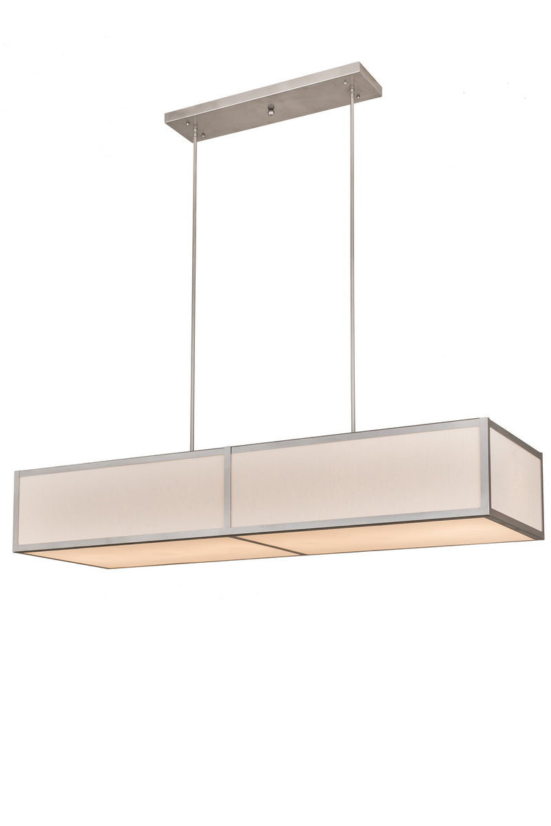 Meyda Tiffany 178216 Six Light Pendant, Nickel