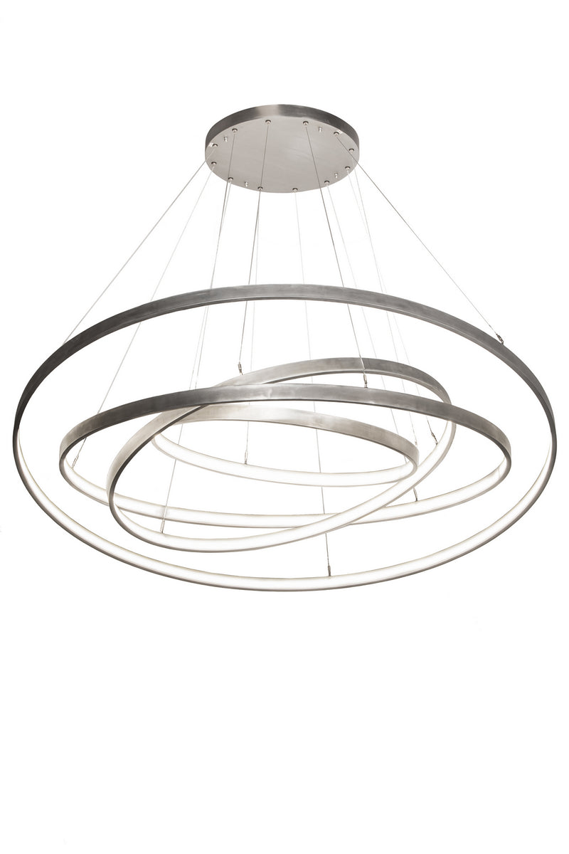 Meyda Tiffany 178454 LED Pendant, Matte Clear