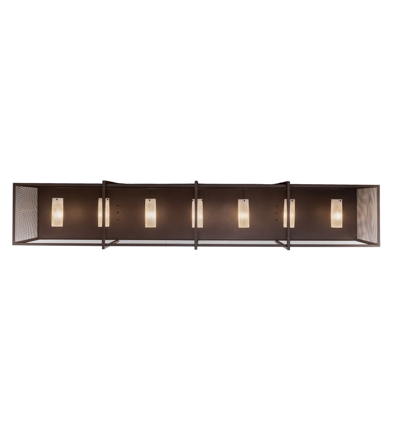 Meyda Tiffany 178695 Seven Light Wall Sconce, Cafe Noir
