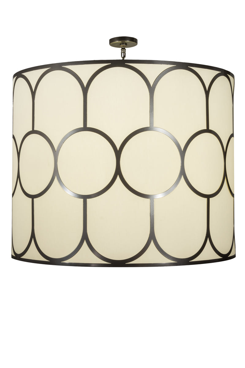 Meyda Tiffany 180117 Eight Light Pendant, Bronze Metallic