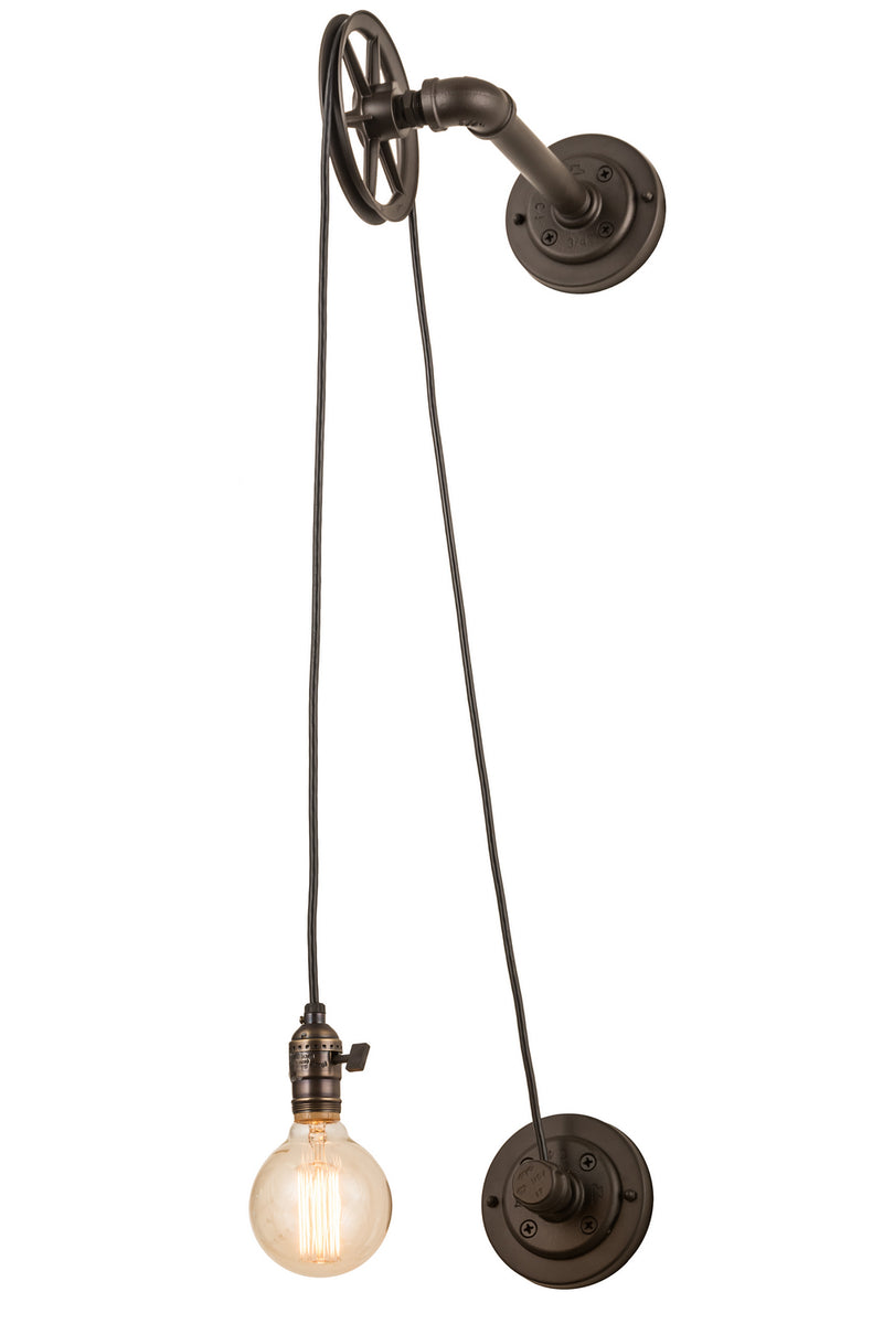 Meyda Tiffany 182825 One Light Wall Sconce, Oil Rubbed Bronze