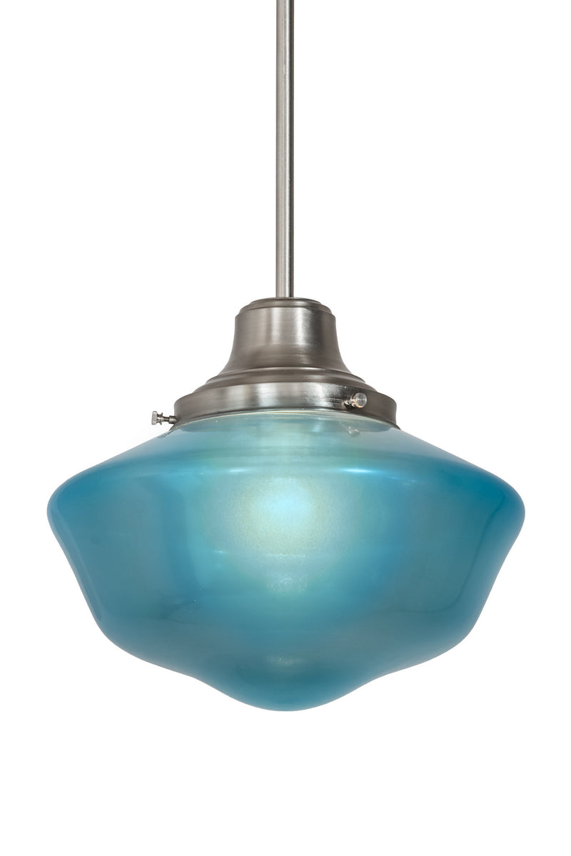 Meyda Tiffany 183305 One Light Pendant, Nickel