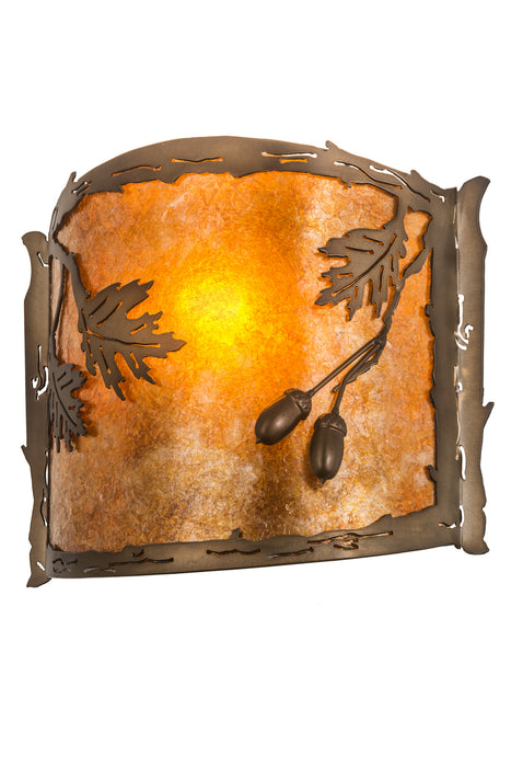 Meyda Tiffany 184030 One Light Wall Sconce, Antique Copper