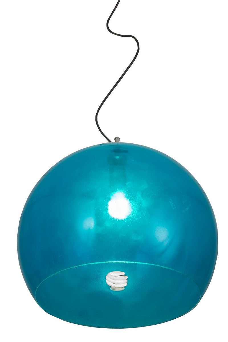 Meyda Tiffany 185599 One Light Pendant, Chrome