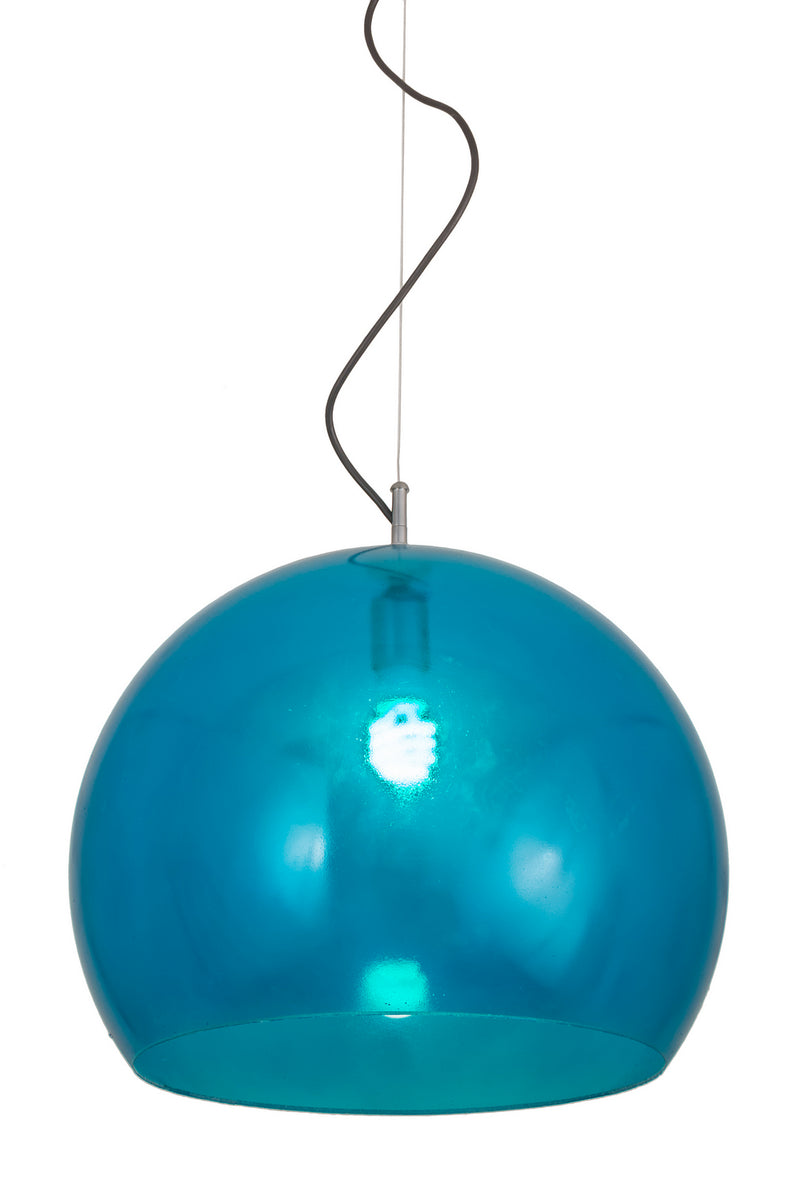 Meyda Tiffany 185599 One Light Pendant, Chrome