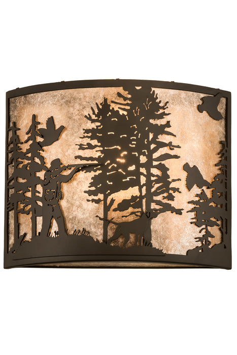 Meyda Tiffany 185804 One Light Wall Sconce, Oil Rubbed Bronze