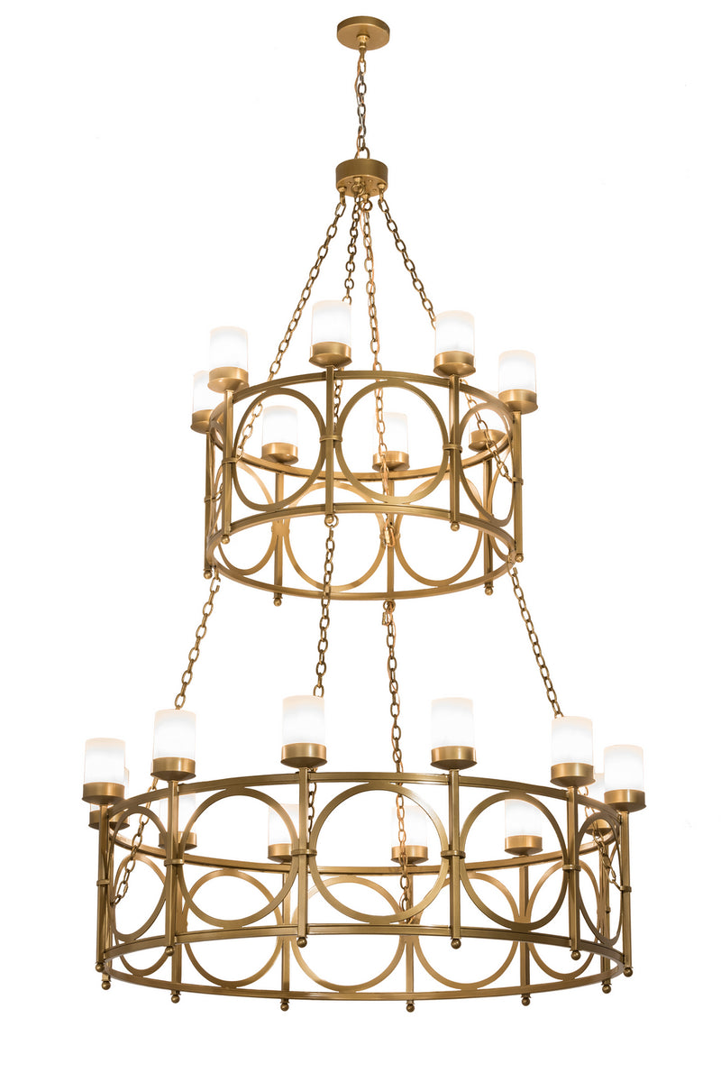 Meyda Tiffany 186084 20 Light Chandelier, Gold Metallic