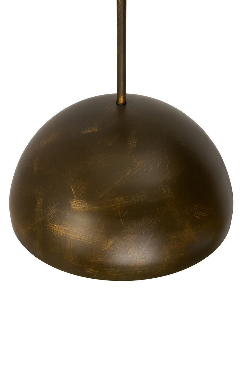 Meyda Tiffany 186159 One Light Pendant, Antique Brass (Matte And Gloss)