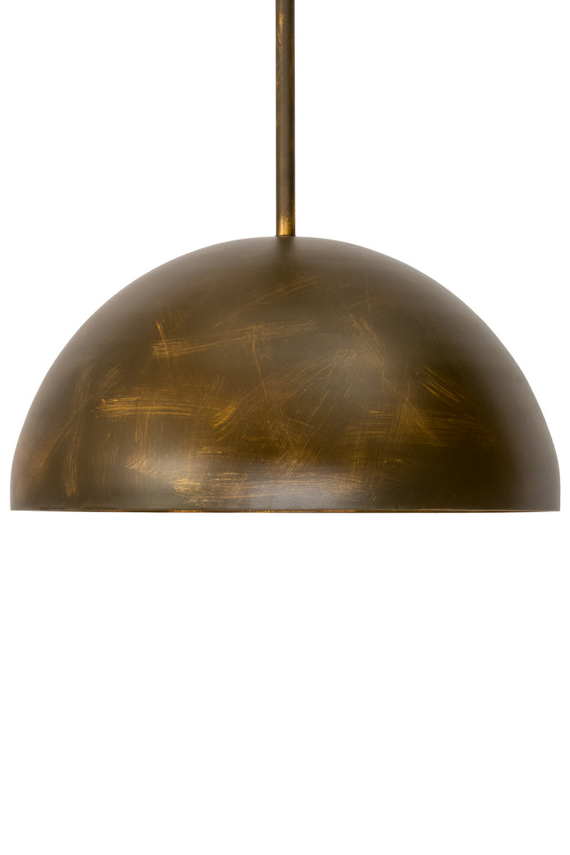 Meyda Tiffany 186159 One Light Pendant, Antique Brass (Matte And Gloss)