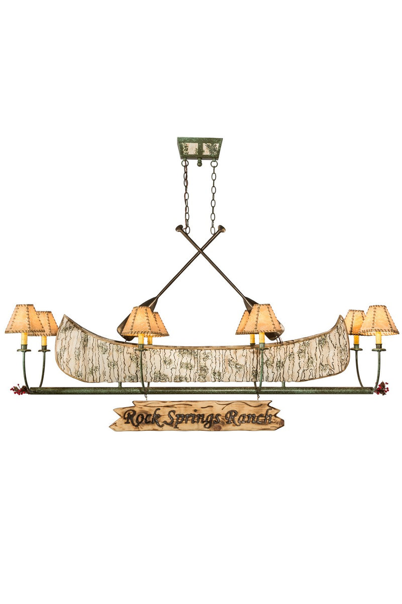 Meyda Tiffany 186354 Eight Light Chandelier, Antique Copper,Tarnished Copper