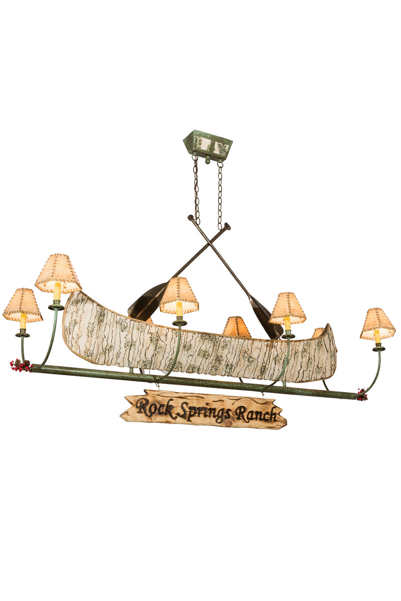 Meyda Tiffany 186354 Eight Light Chandelier, Antique Copper,Tarnished Copper