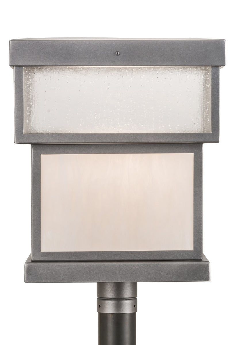 Meyda Tiffany 186547 One Light Post Mount, Pewter
