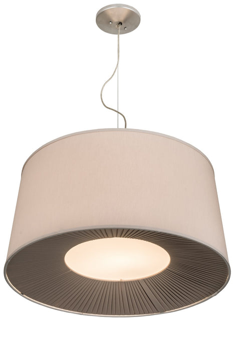 Meyda Tiffany 186635 Four Light Pendant, Nickel