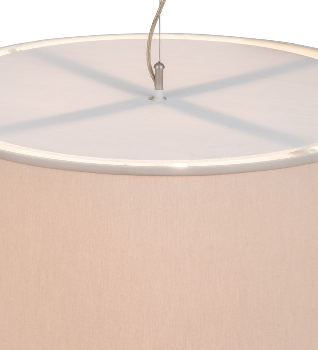 Meyda Tiffany 186635 Four Light Pendant, Nickel