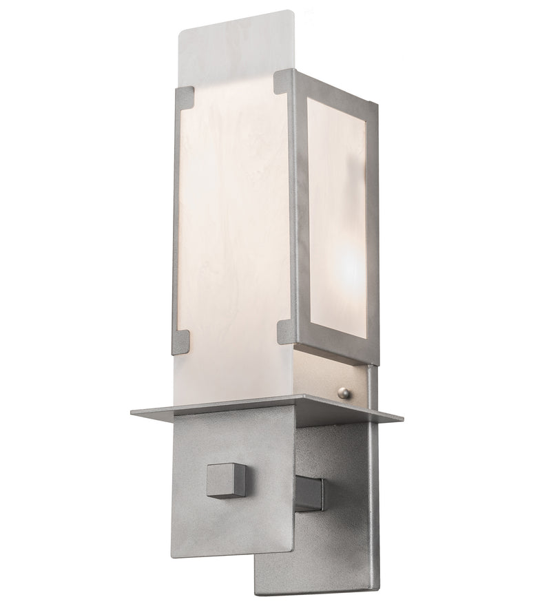 Meyda Tiffany 186640 Two Light Wall Sconce, Pewter
