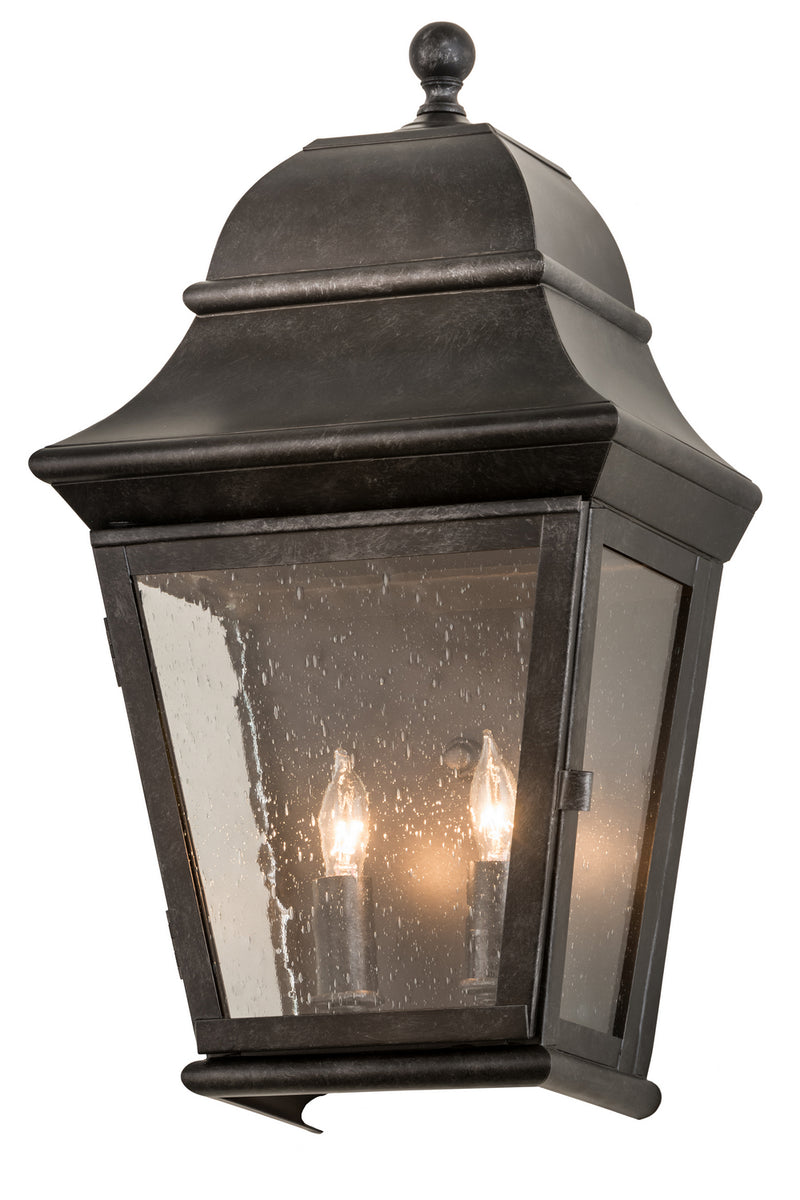 Meyda Tiffany 186668 Two Light Wall Sconce, Smoke