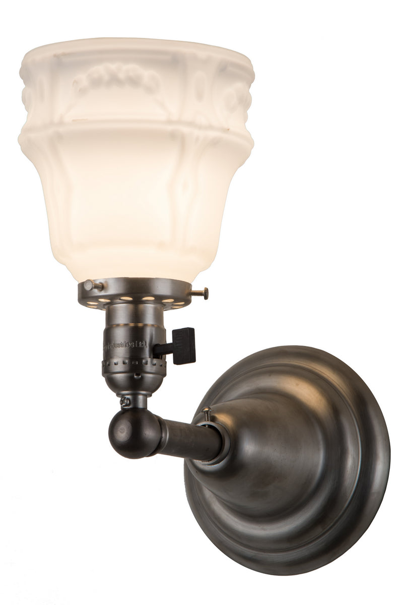 Meyda Tiffany 187024 One Light Wall Sconce, Nickel