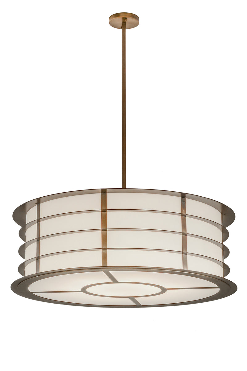 Meyda Tiffany 187363 Six Light Pendant, Black Hills Gold