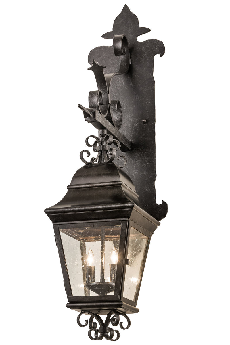 Meyda Tiffany 187648 Two Light Wall Sconce, Smoke
