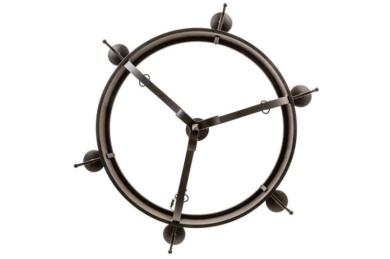 Meyda Tiffany 187705 Six Light Chandelier, Rust