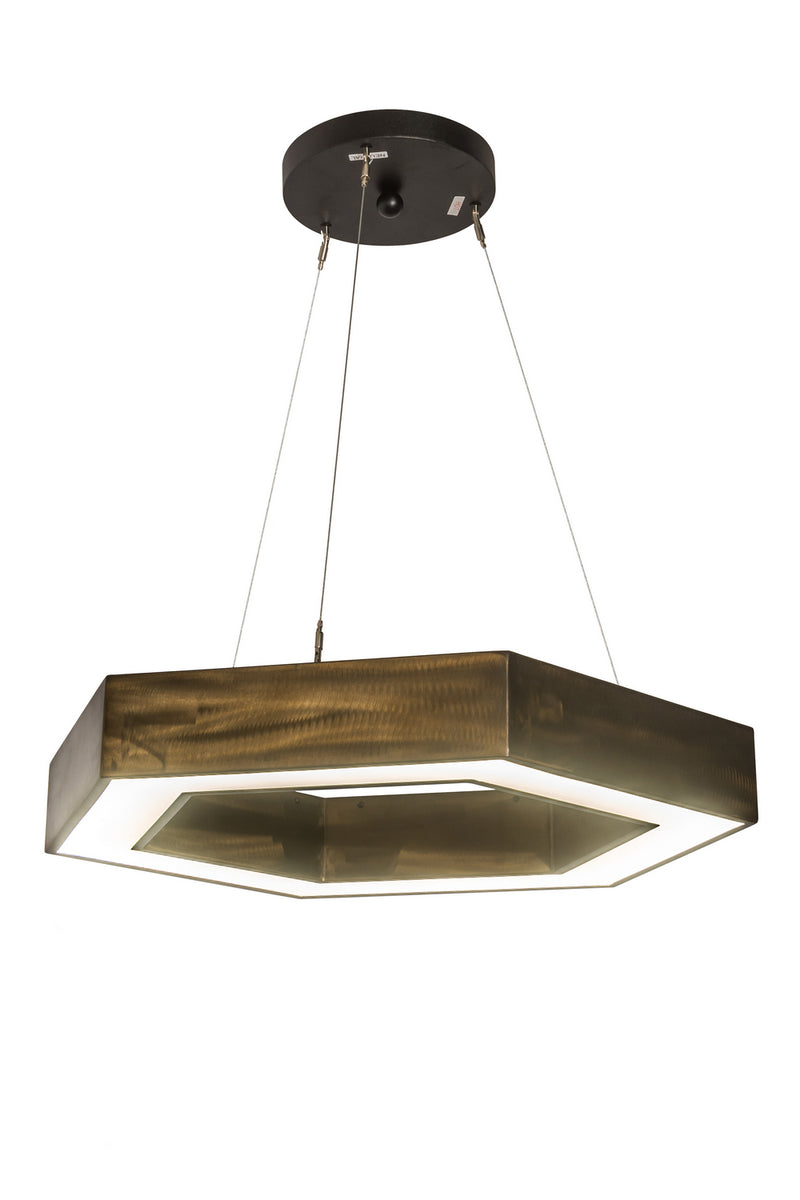 Meyda Tiffany 187726 LED Pendant, Antique Copper