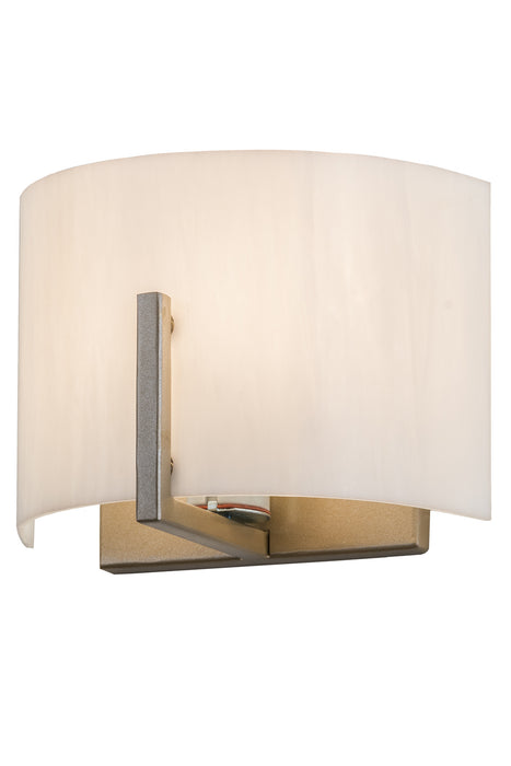 Meyda Tiffany 187822 One Light Wall Sconce, Champagne Metallic