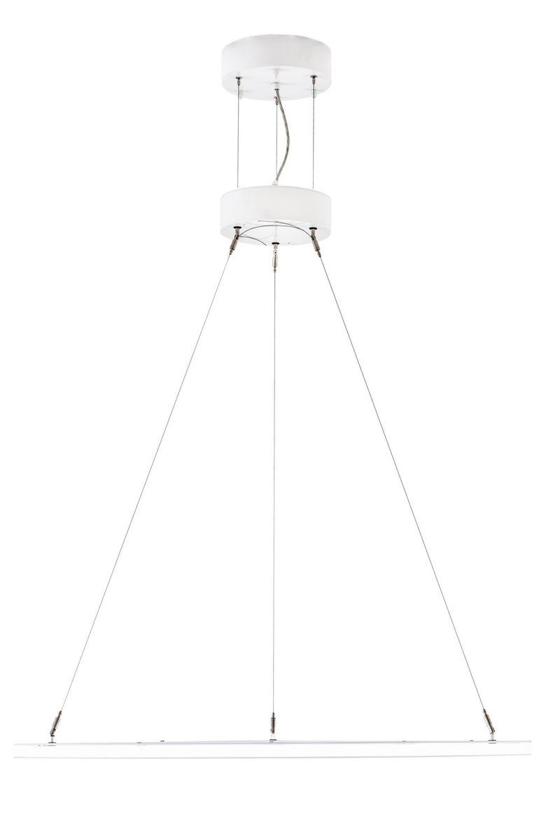 Meyda Tiffany 188288 LED Pendant, Glossy White
