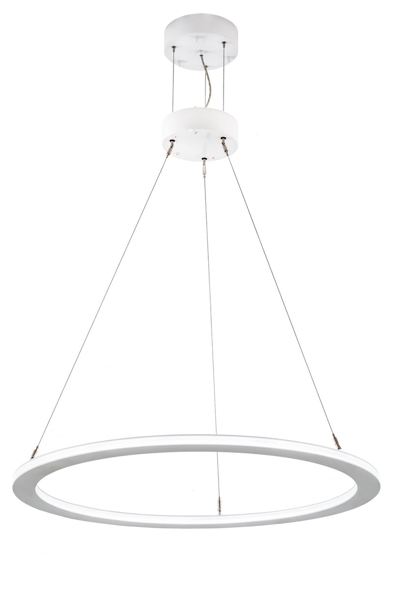 Meyda Tiffany 188288 LED Pendant, Glossy White