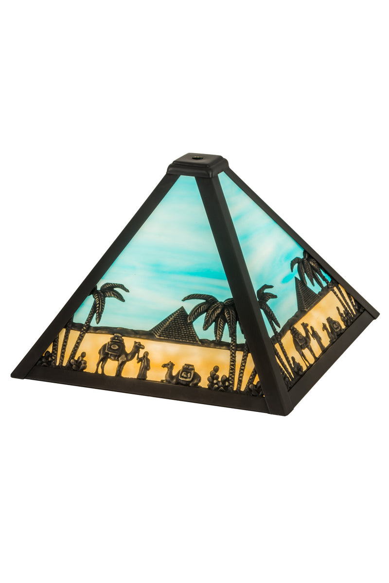 Meyda Tiffany 188315 Shade, Craftsman Brown