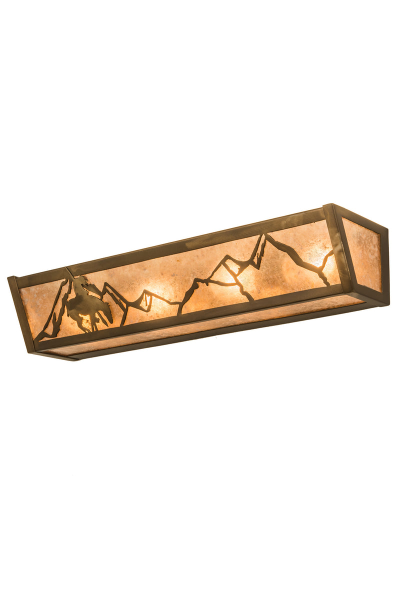 Meyda Tiffany 188534 Four Light Vanity, Antique Copper