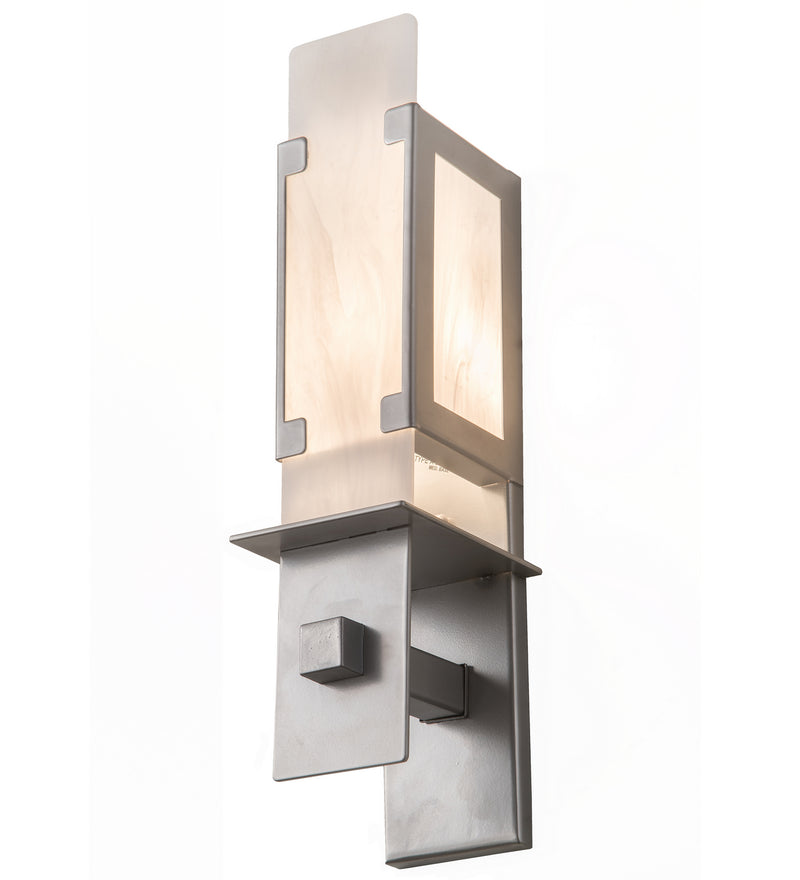 Meyda Tiffany 188535 One Light Wall Sconce, Nickel