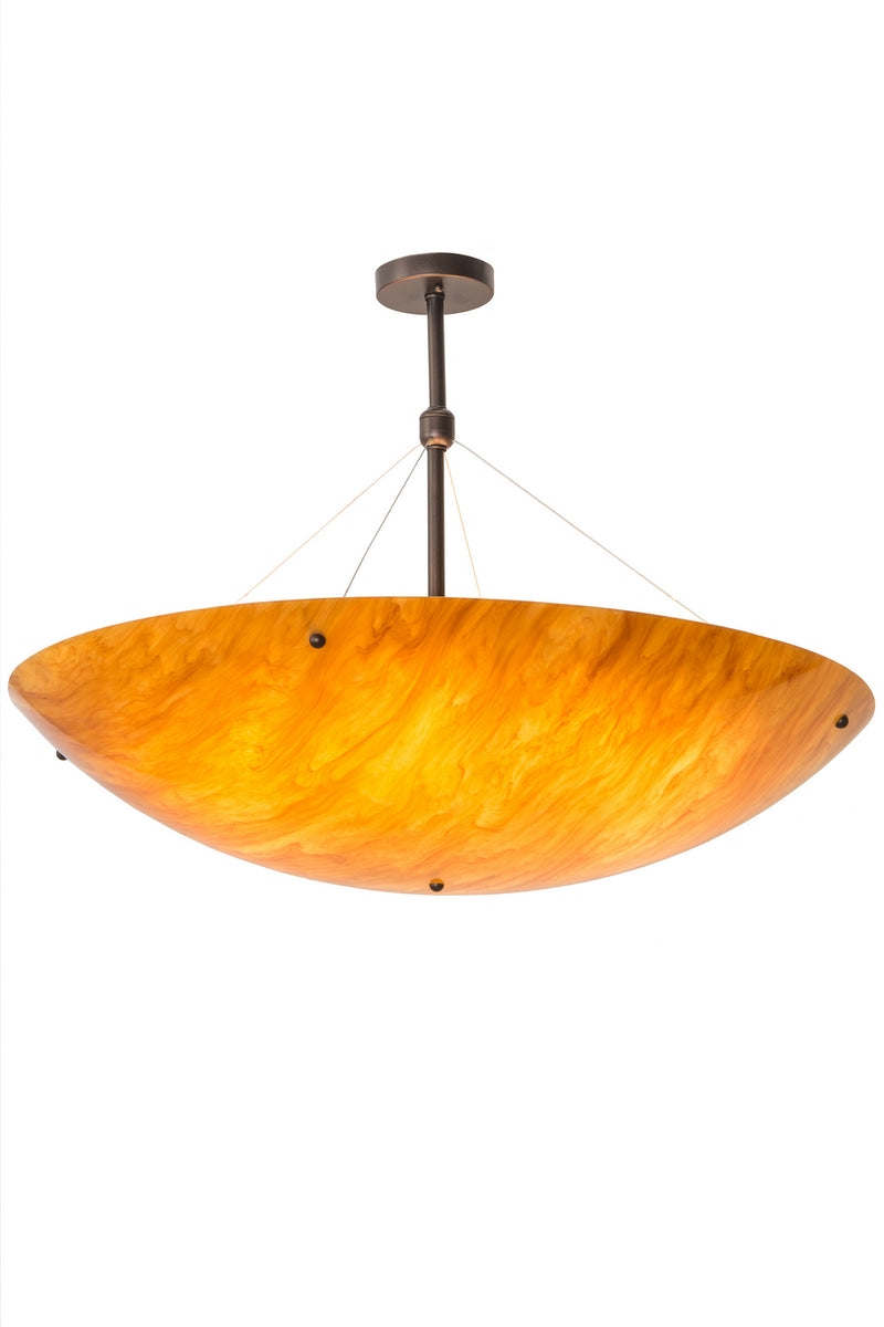Meyda Tiffany 188585 Six Light Pendant, Mahogany Bronze