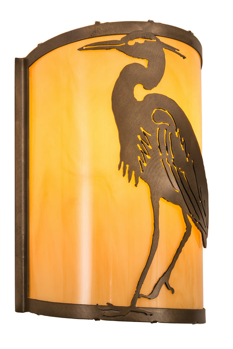 Meyda Tiffany 188606 One Light Wall Sconce, Antique Copper
