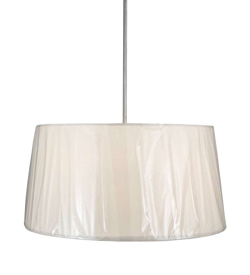 Meyda Tiffany 188640 Four Light Pendant, Nickel