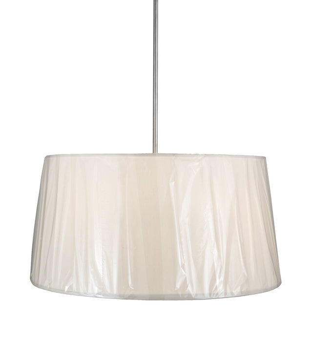 Meyda Tiffany 188640 Four Light Pendant, Nickel