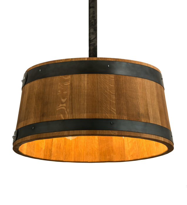 Meyda Tiffany 188651 Six Light Pendant, Costello Black