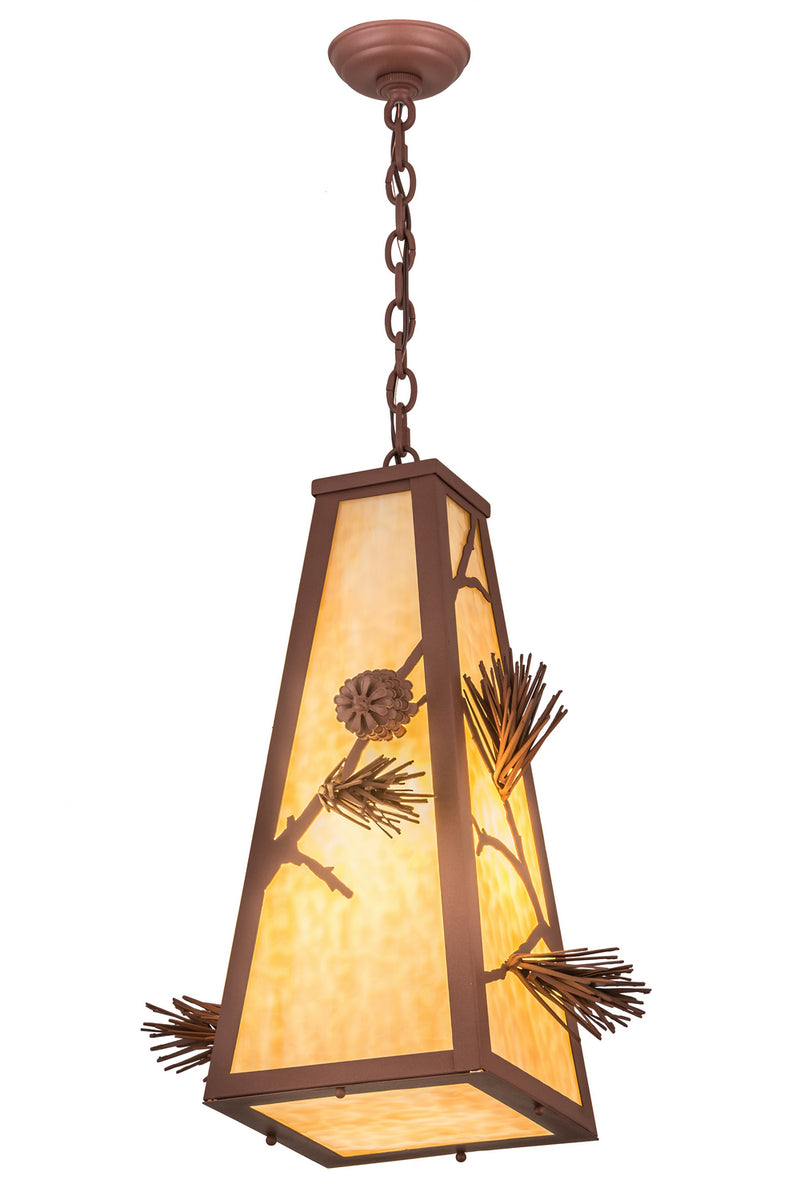 Meyda Tiffany 188829 One Light Pendant, Rust