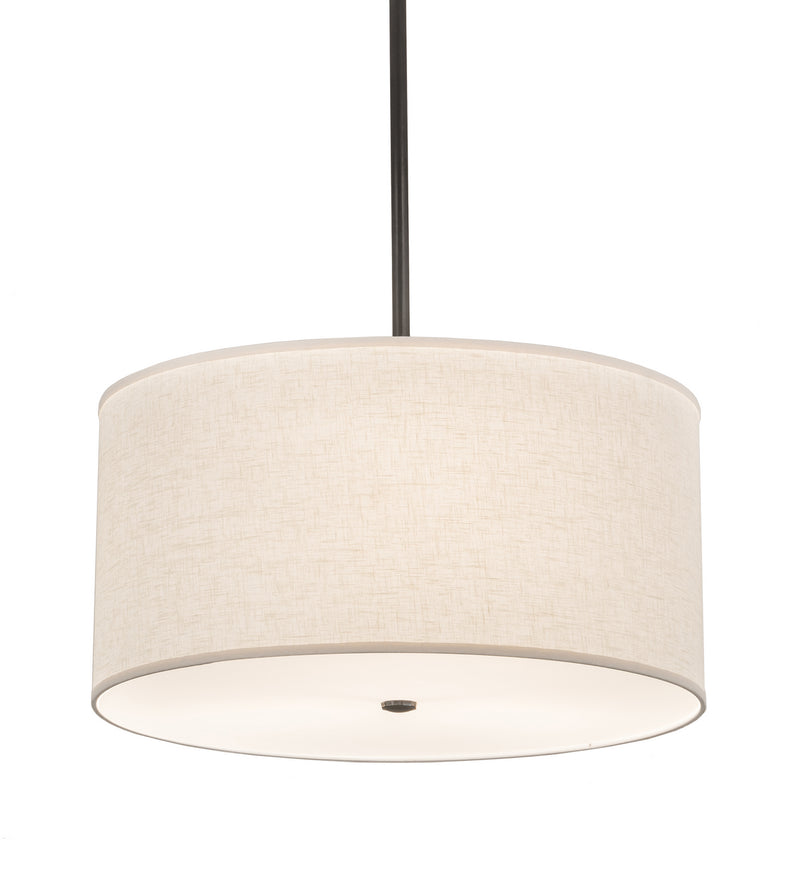 Meyda Tiffany 188859 Three Light Pendant, Charcoal Grey