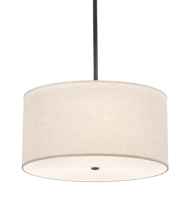 Meyda Tiffany 188859 Three Light Pendant, Charcoal Grey