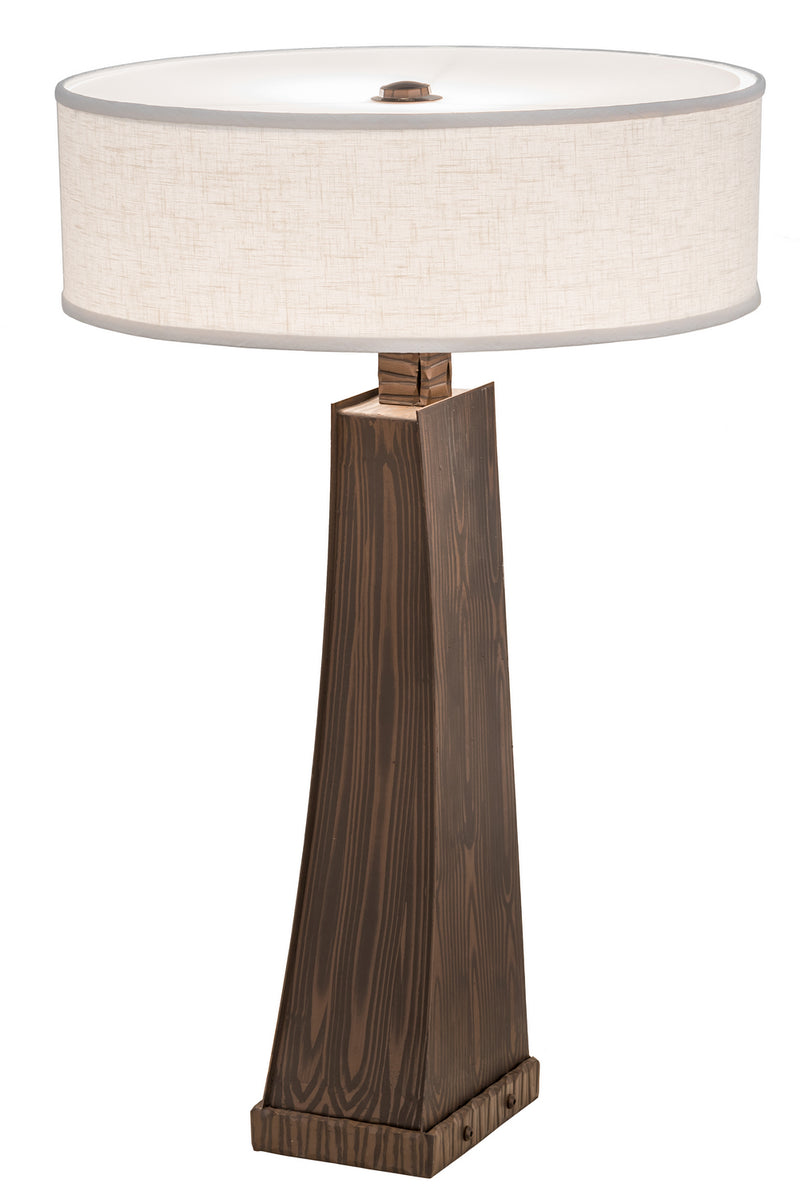 Meyda Tiffany 188899 Two Light Floor Lamp, Hazelnut Acacia Glossy